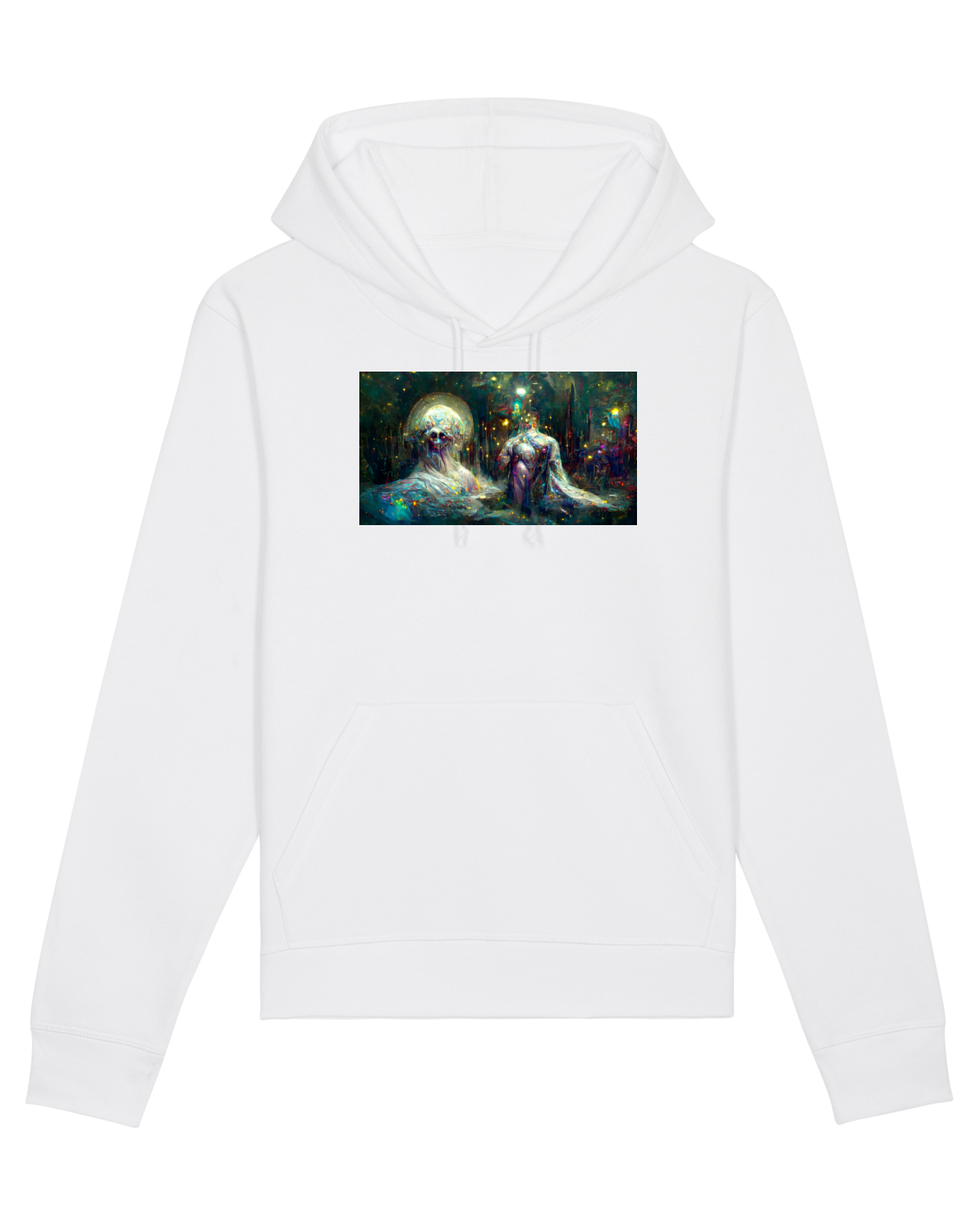 Hanorac Unisex Drummer White