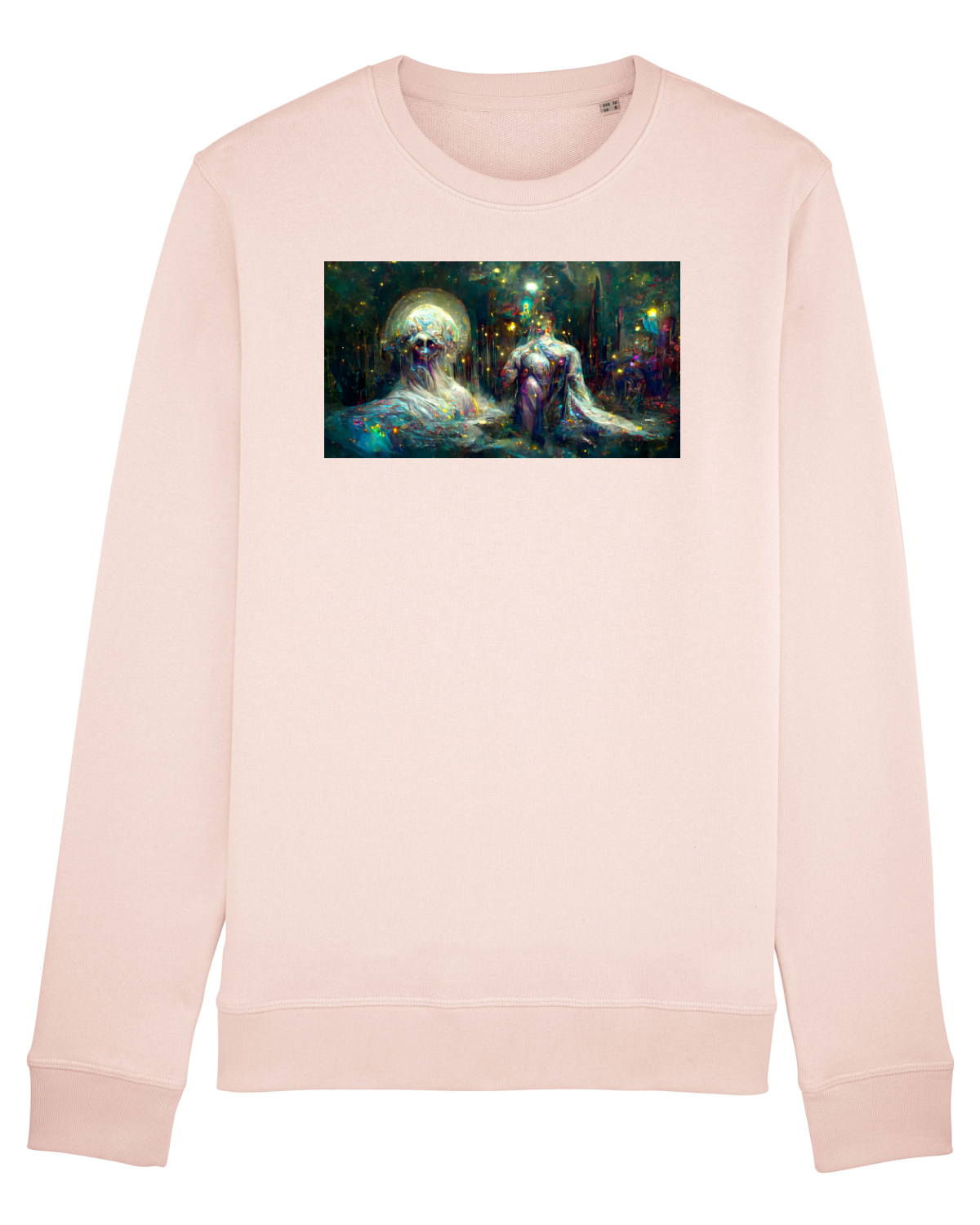 Bluză mânecă lungă Unisex Rise Candy Pink