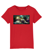 Leo #1 Tricou mânecă scurtă  Copii Mini Creator