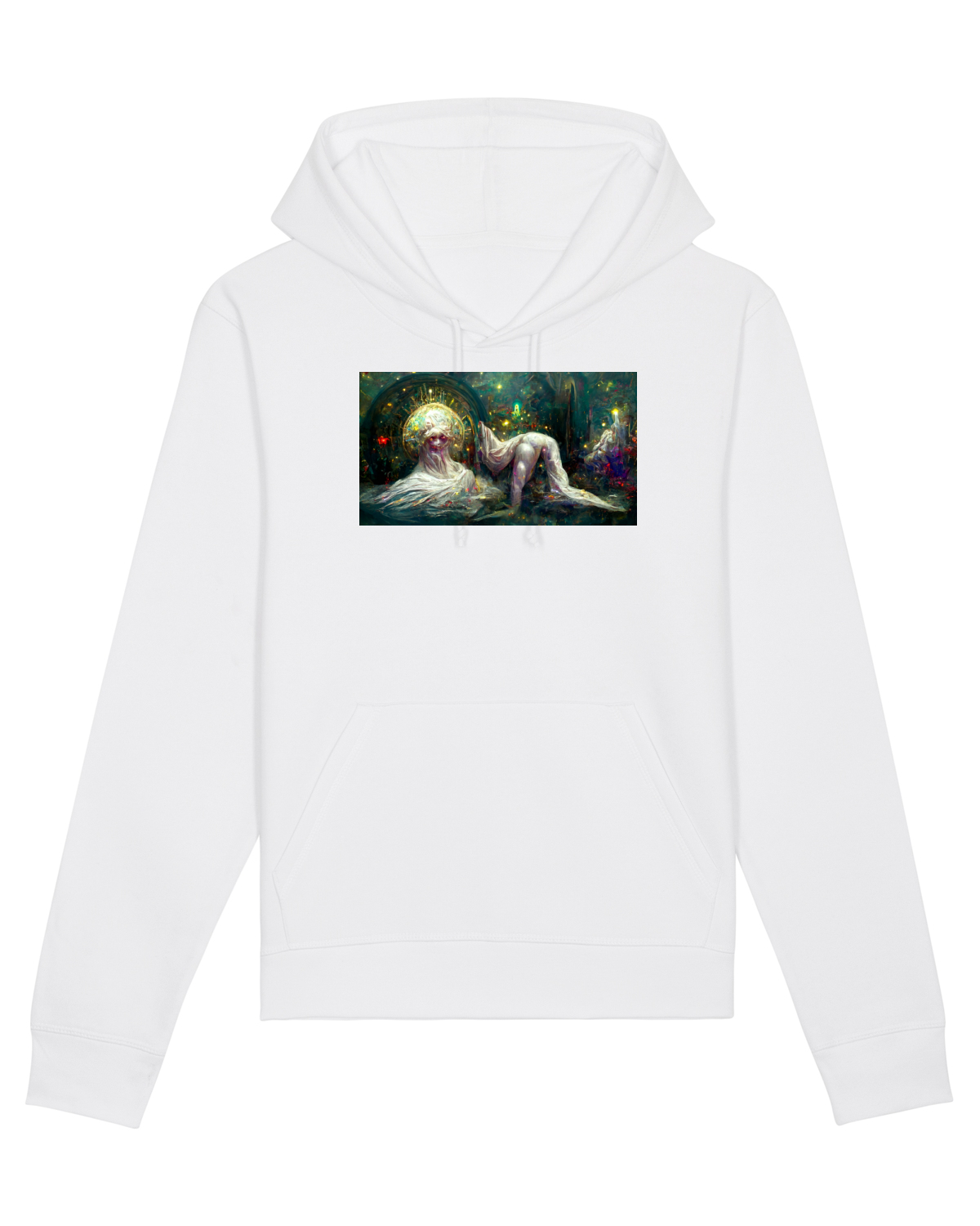 Hanorac Unisex Drummer White