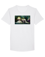 Virgo #1 Tricou mânecă scurtă guler larg Bărbat Skater