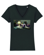 Libra #1 Tricou mânecă scurtă guler V Damă Evoker
