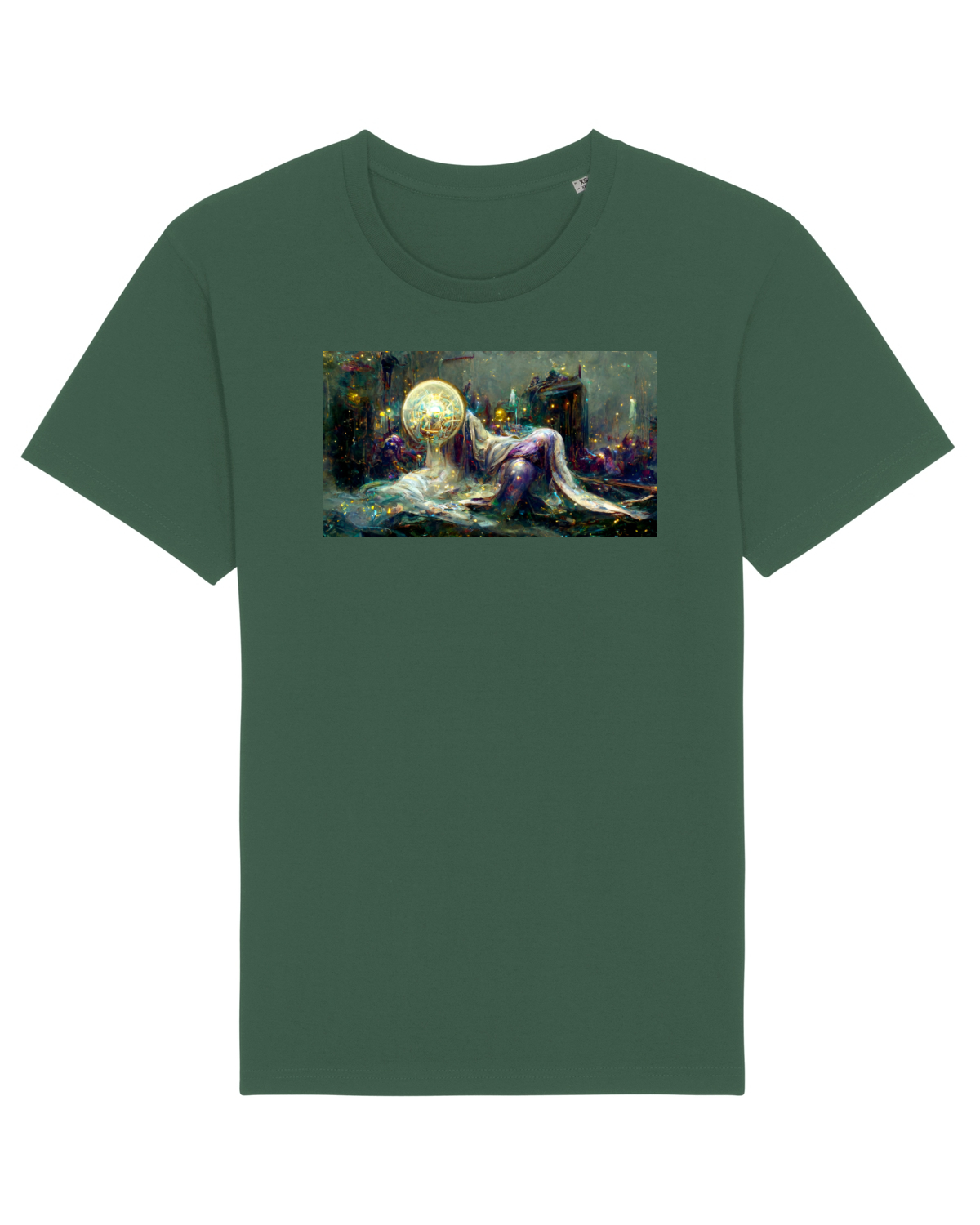 Tricou mânecă scurtă Unisex Rocker Bottle Green