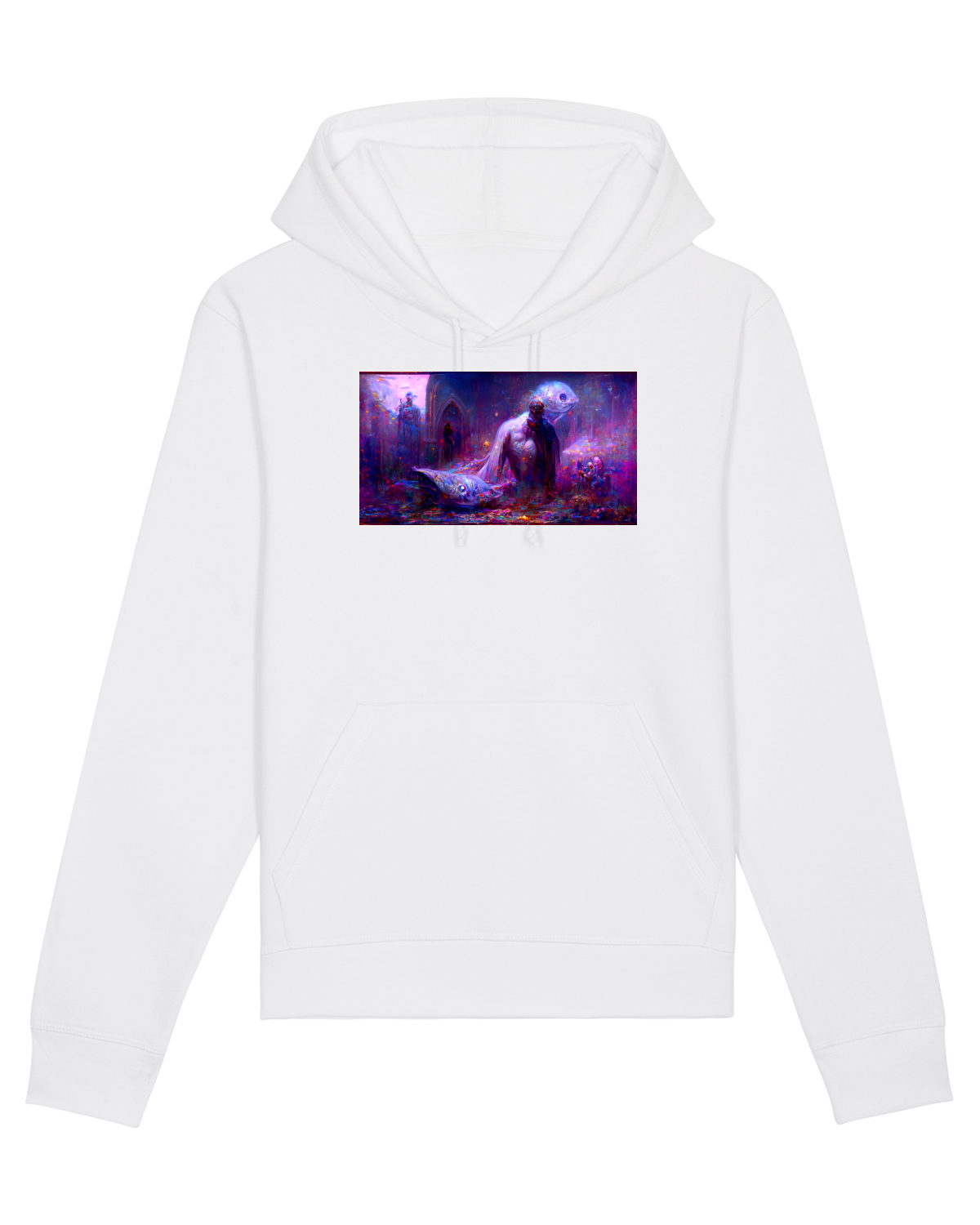 Hanorac Unisex Drummer White