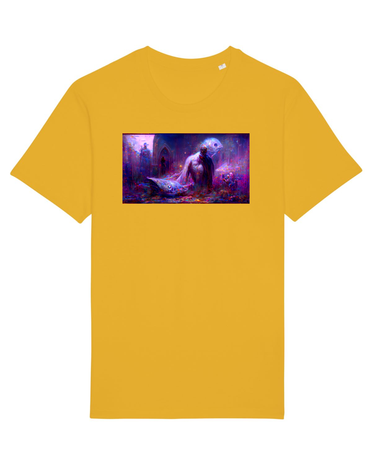 Tricou mânecă scurtă Unisex Rocker Spectra Yellow