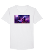Pisces #2 Tricou mânecă scurtă guler larg Bărbat Skater