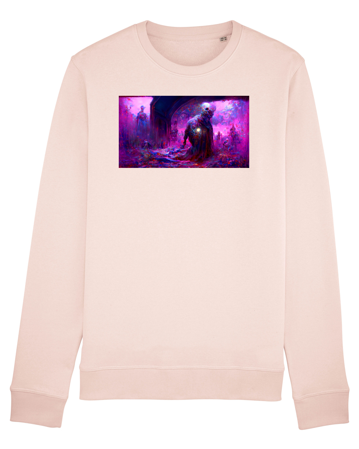 Bluză mânecă lungă Unisex Rise Candy Pink