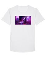 Virgo #2 Tricou mânecă scurtă guler larg Bărbat Skater