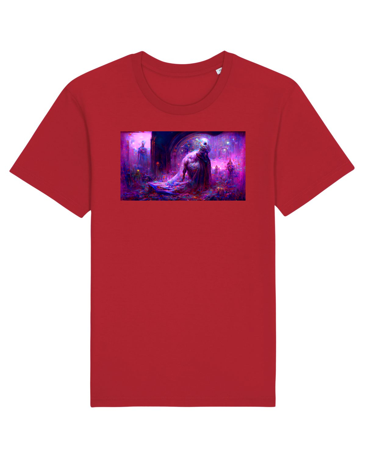 Tricou mânecă scurtă Unisex Rocker Red