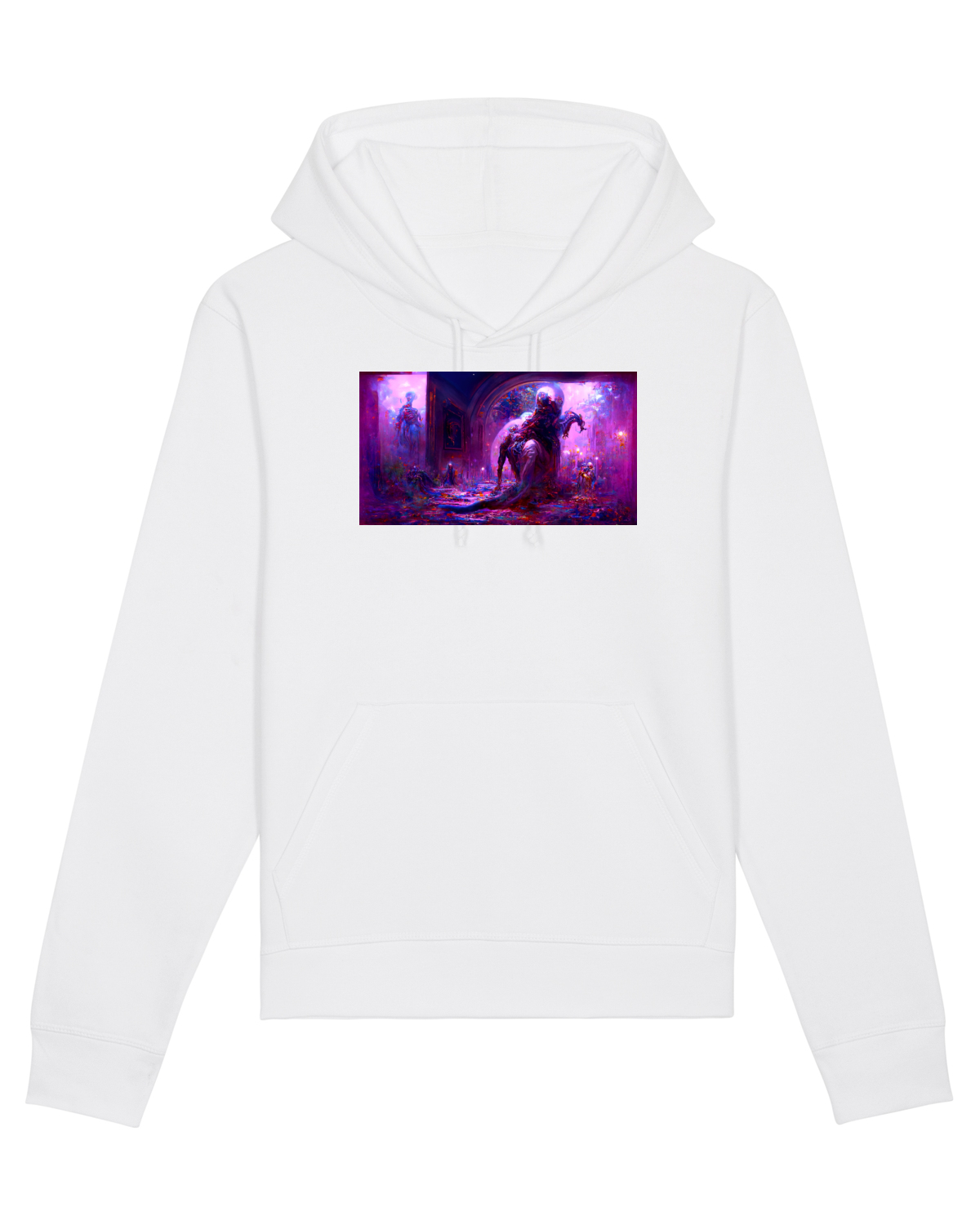 Hanorac Unisex Drummer White