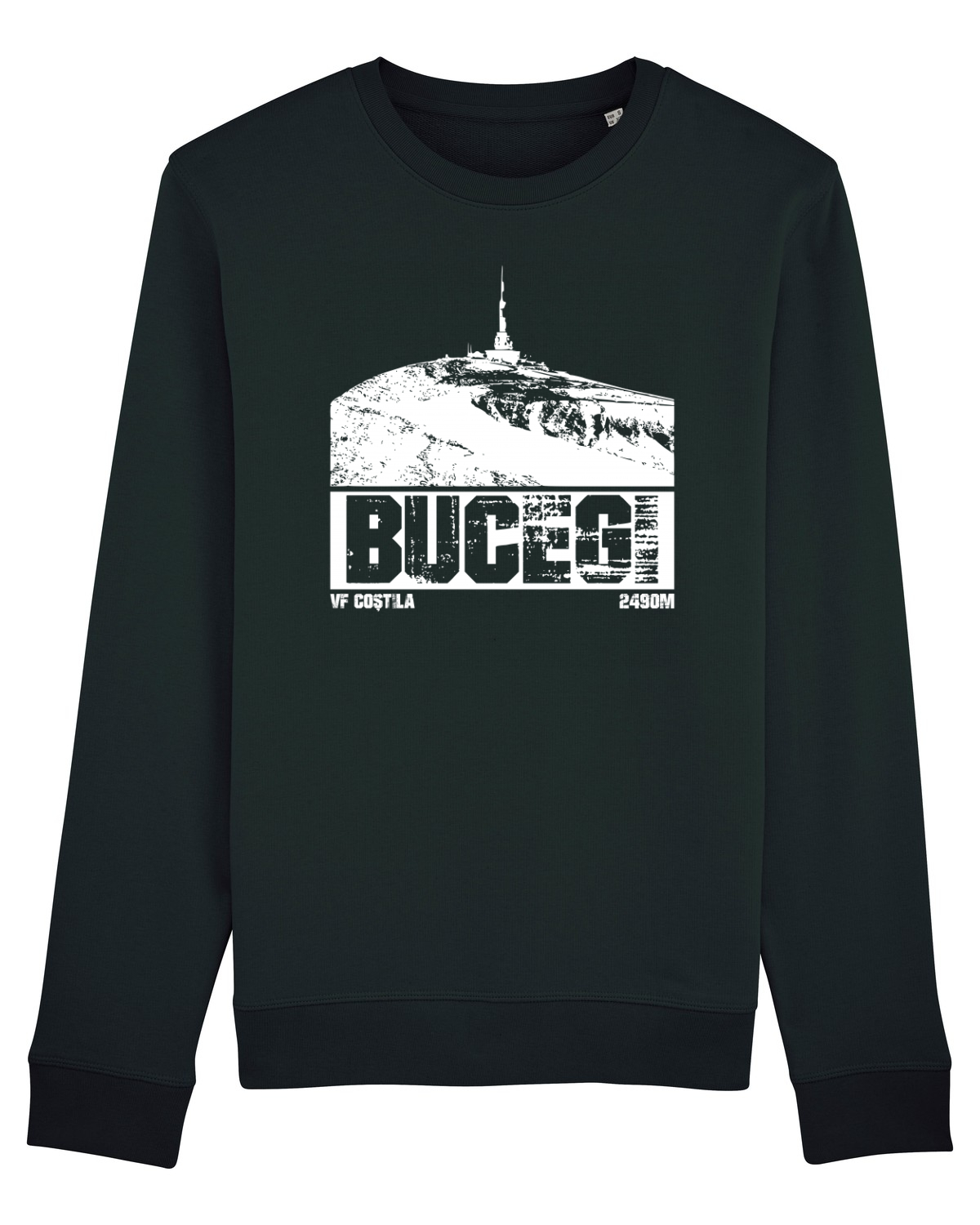 Bluză mânecă lungă Unisex Rise Black