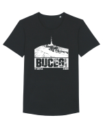 Călător în România - Vf Coștila din Bucegi Tricou mânecă scurtă guler larg Bărbat Skater