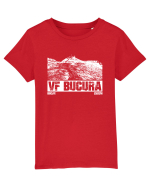Călător în România - Vf Bucura din Bucegi Tricou mânecă scurtă  Copii Mini Creator