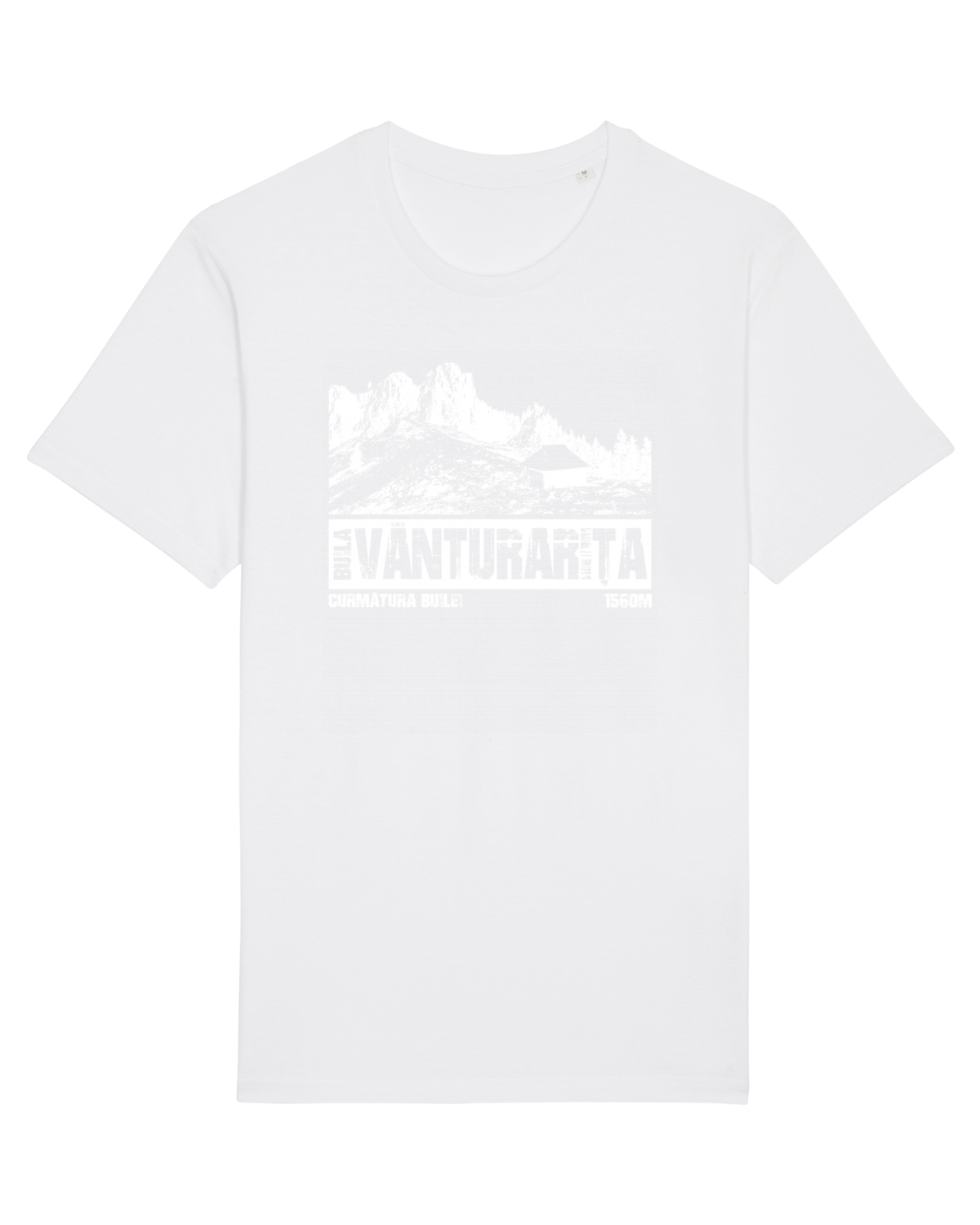 Tricou mânecă scurtă Unisex Rocker White
