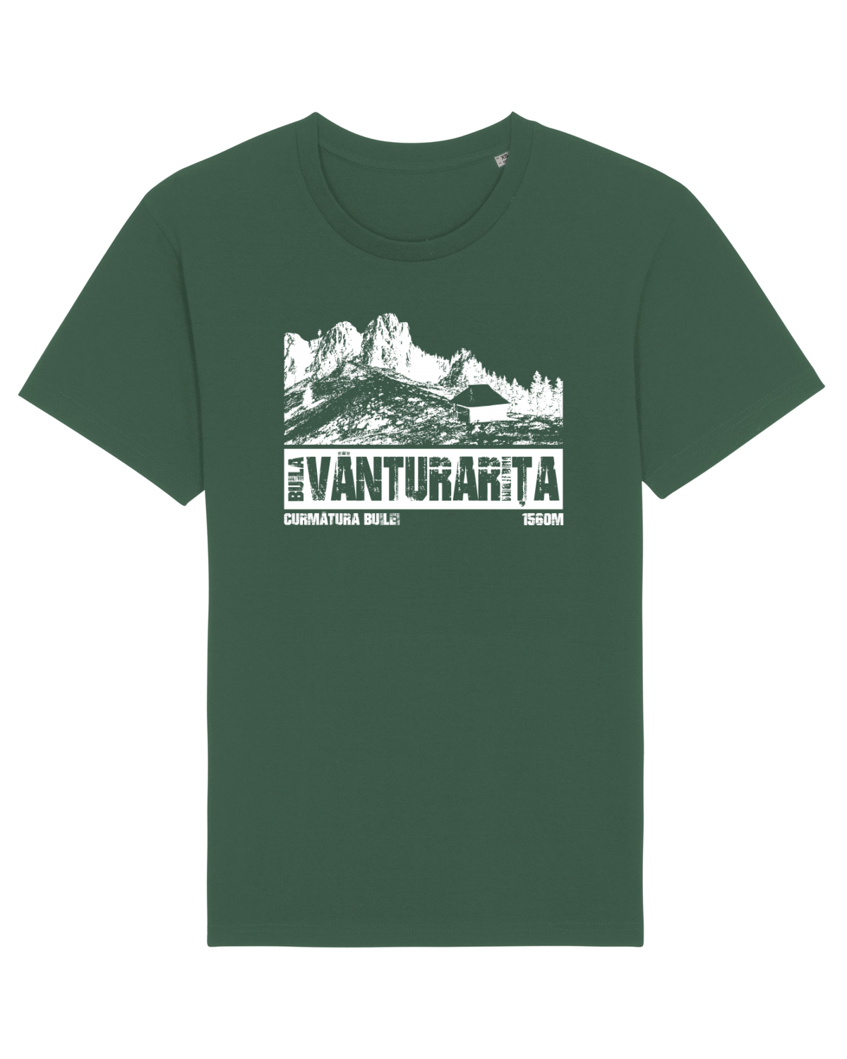 Tricou mânecă scurtă Unisex Rocker Bottle Green