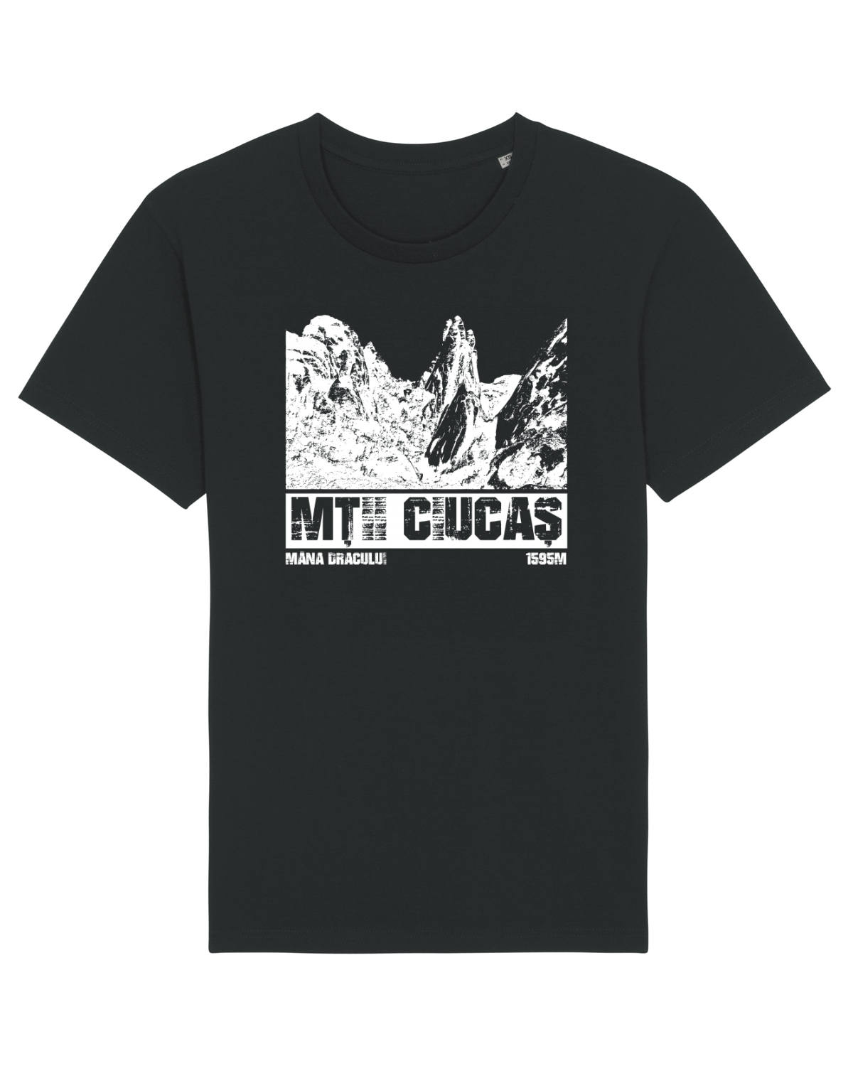Tricou mânecă scurtă Unisex Rocker Black