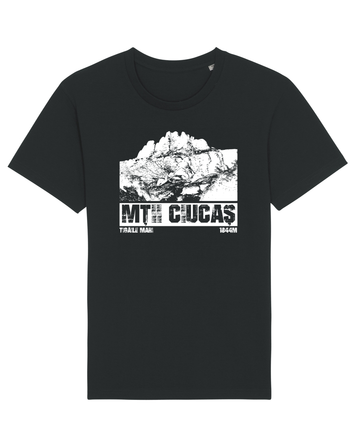 Tricou mânecă scurtă Unisex Rocker Black