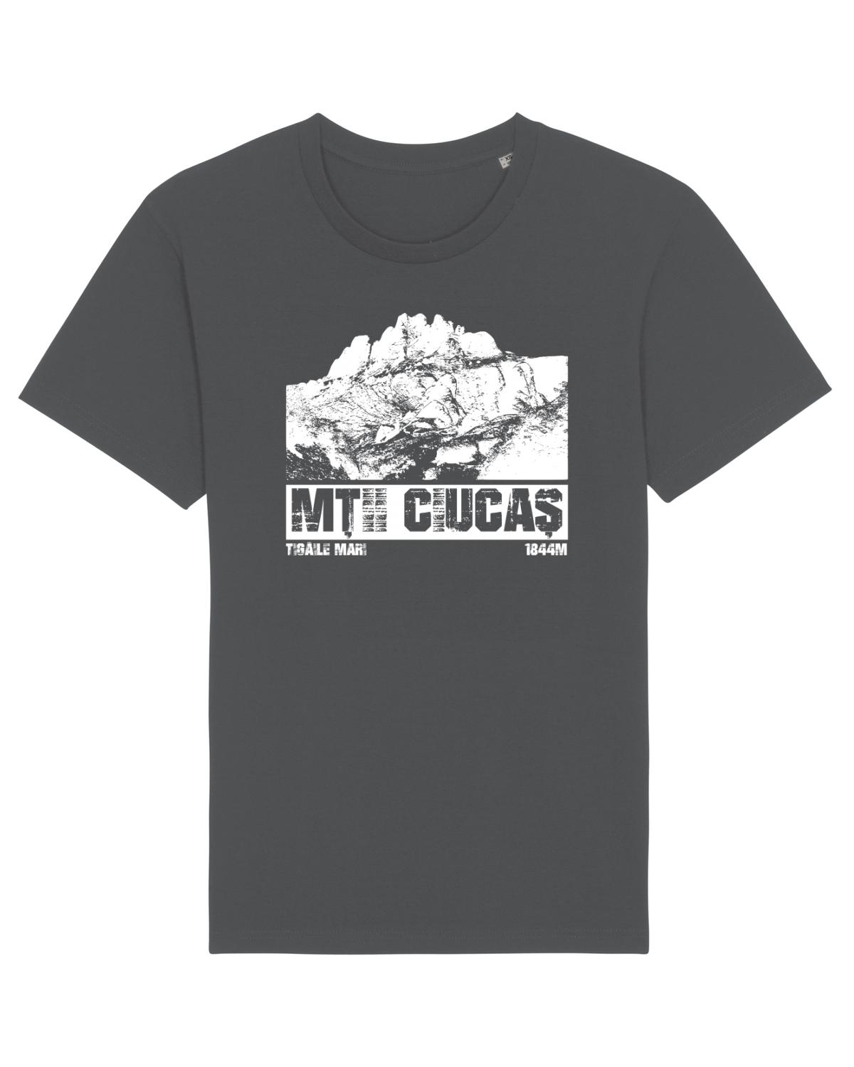 Tricou mânecă scurtă Unisex Rocker Anthracite