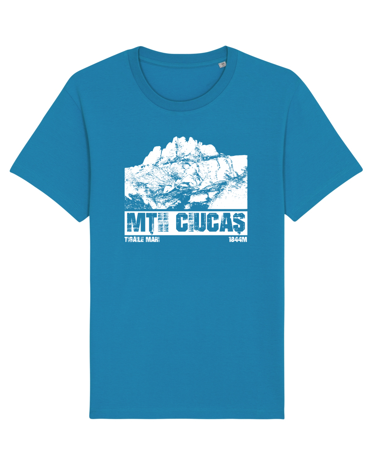 Tricou mânecă scurtă Unisex Rocker Azur