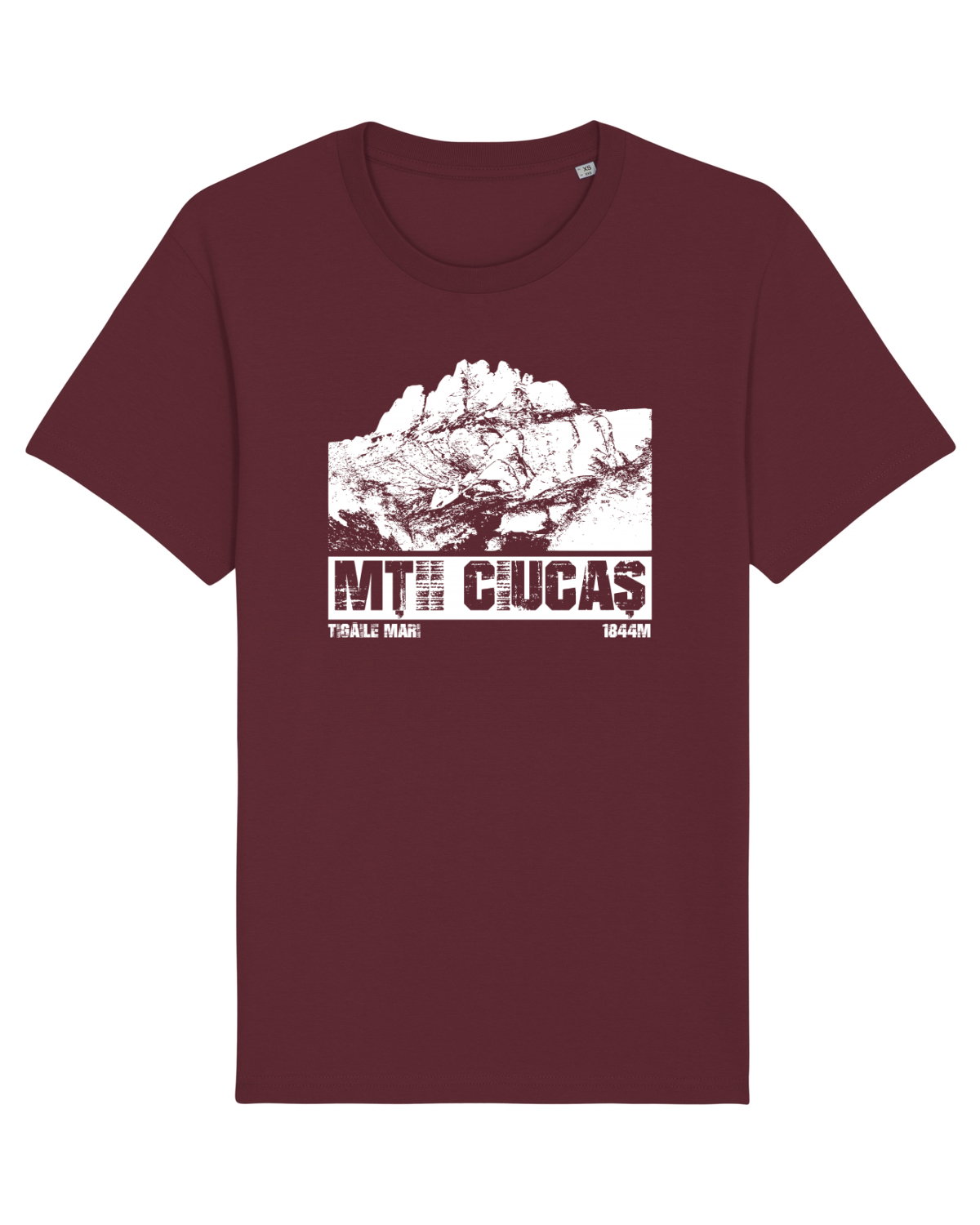 Tricou mânecă scurtă Unisex Rocker Burgundy