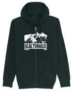 Călător în România - Cornul Calțunului Hanorac cu fermoar Unisex Connector