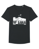 Călător în România - Vf Dara Tricou mânecă scurtă guler larg Bărbat Skater