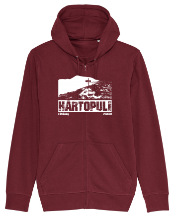 Călător în România - Vf Hârtopul Darei Burgundy