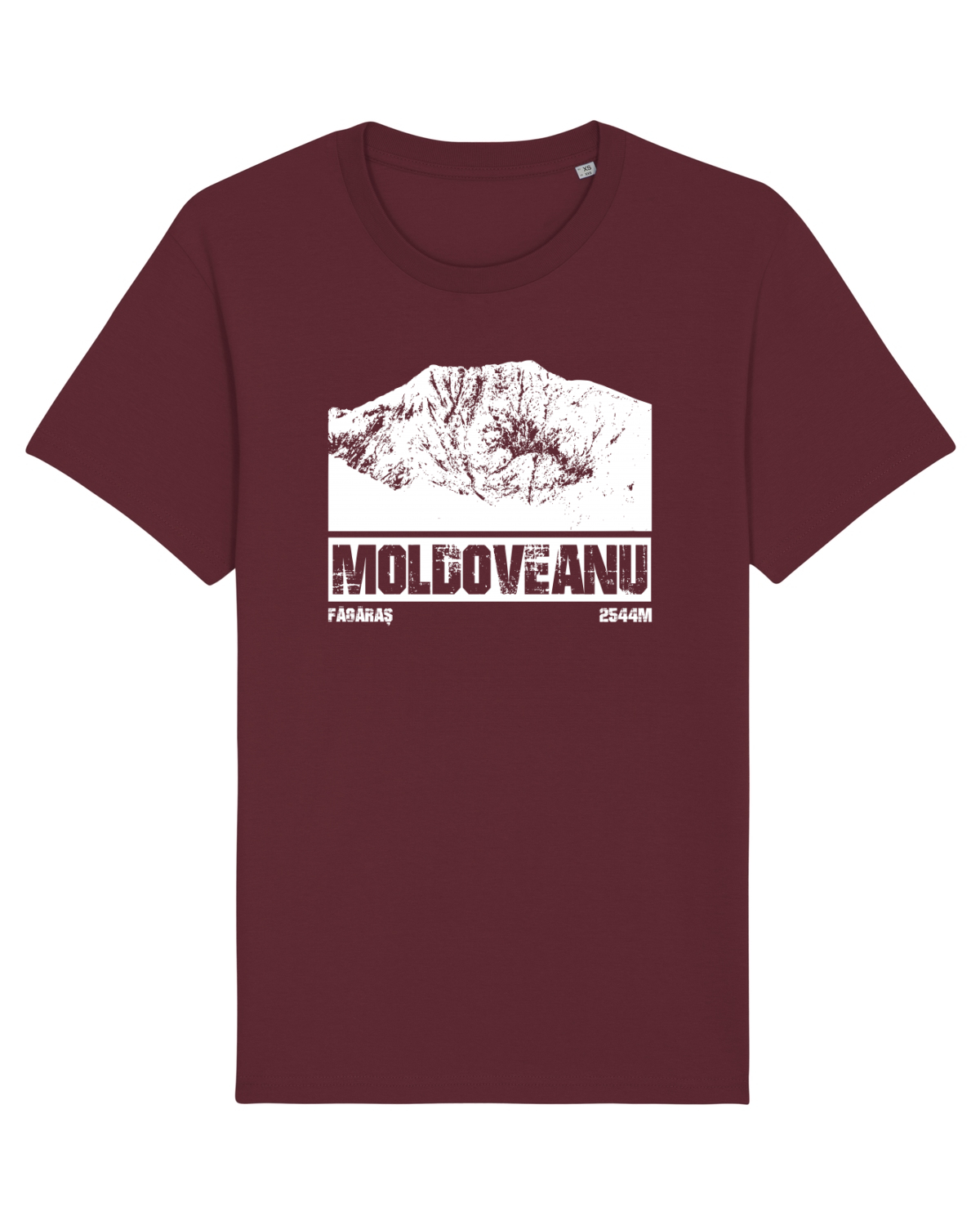 Tricou mânecă scurtă Unisex Rocker Burgundy