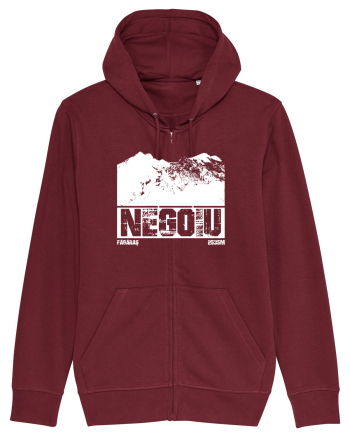 Călător în România - Vf Negoiu Burgundy