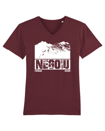 Călător în România - Vf Negoiu Burgundy
