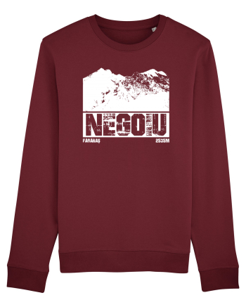 Călător în România - Vf Negoiu Burgundy