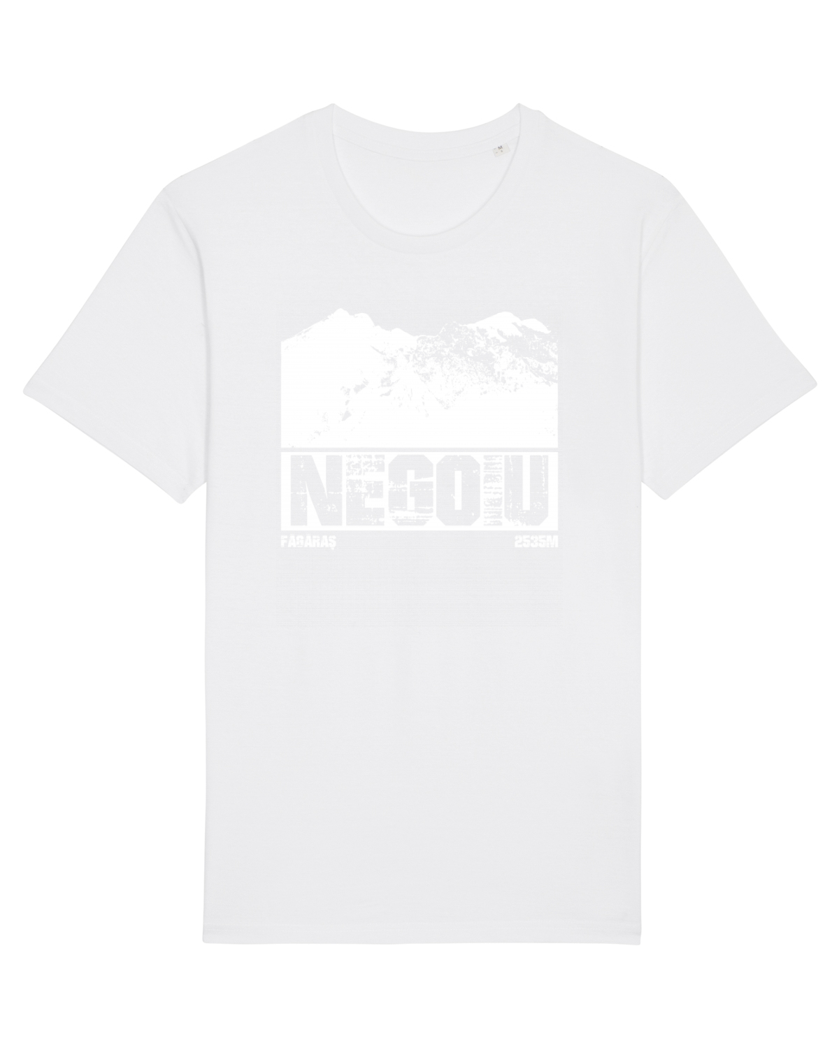 Tricou mânecă scurtă Unisex Rocker White
