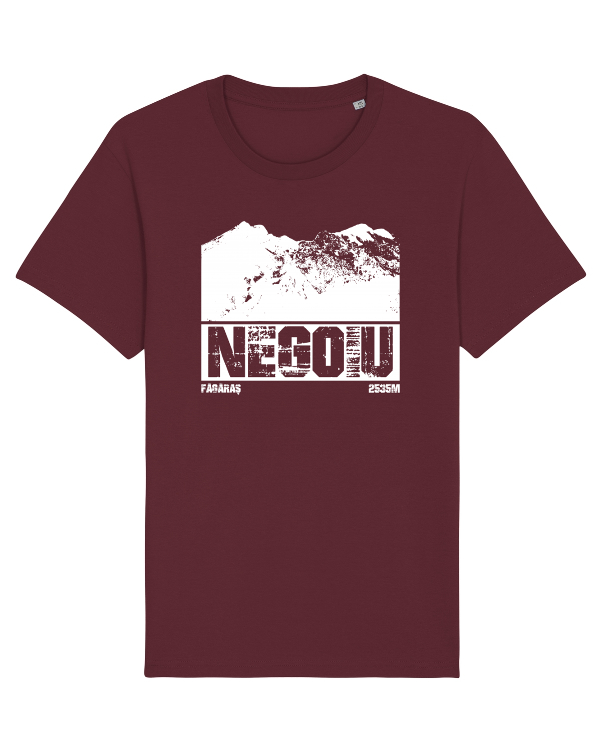 Tricou mânecă scurtă Unisex Rocker Burgundy