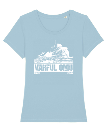 Călător în România - Vf Omu in Bucegi Sky Blue