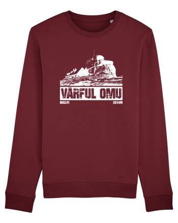 Călător în România - Vf Omu in Bucegi Burgundy