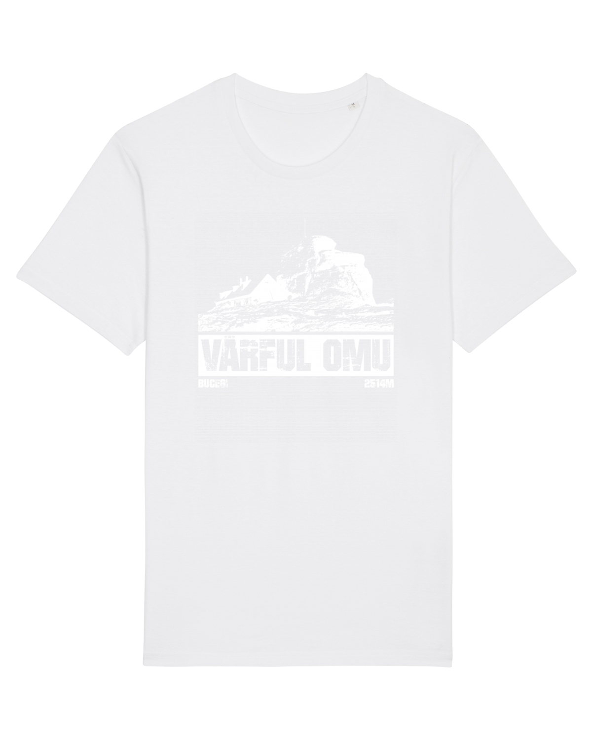 Tricou mânecă scurtă Unisex Rocker White