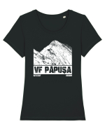Călător în România - Vf Papușa in Retezat Tricou mânecă scurtă guler larg fitted Damă Expresser