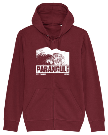 Călător în România - Vf Parângul mare Burgundy