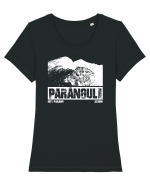 Călător în România - Vf Parângul mare Tricou mânecă scurtă guler larg fitted Damă Expresser
