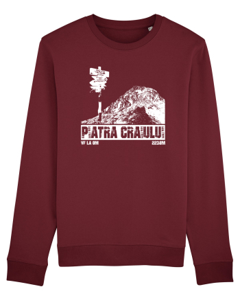 Călător în România - Vf La Om in Piatra Craiului Burgundy