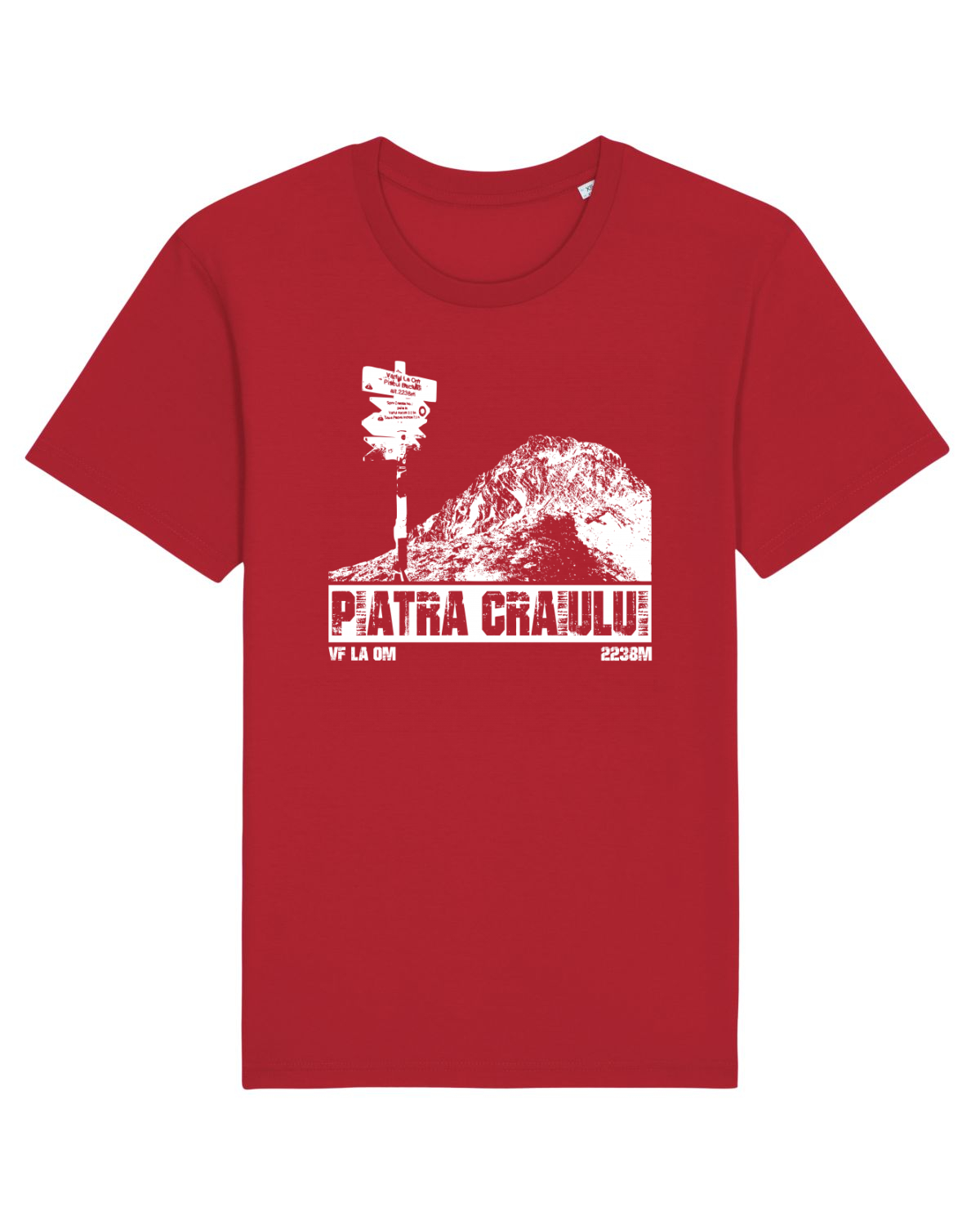 Tricou mânecă scurtă Unisex Rocker Red
