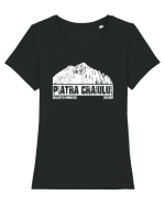 Călător în România - Creasta Nordică in Piatra Craiului Tricou mânecă scurtă guler larg fitted Damă Expresser