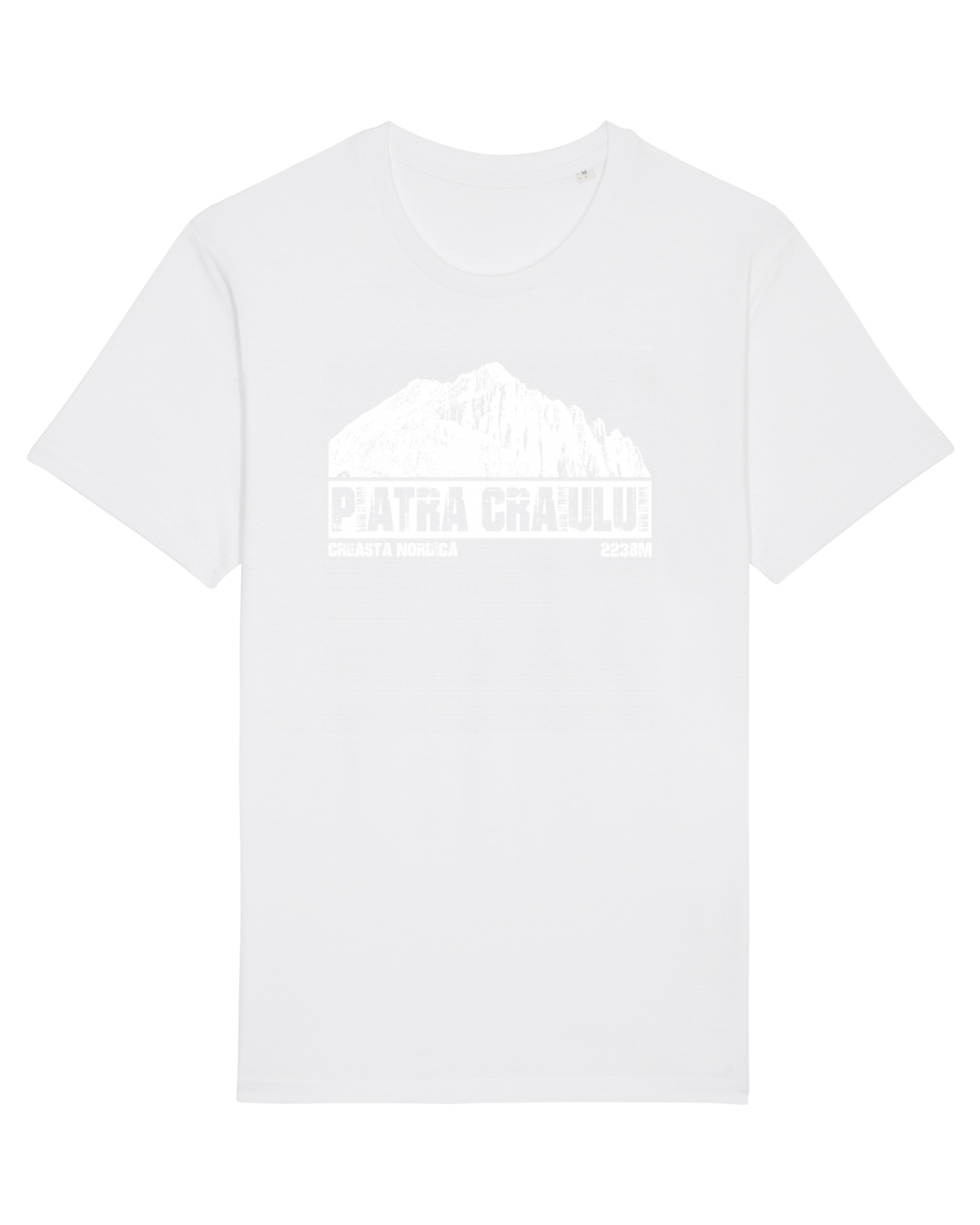 Tricou mânecă scurtă Unisex Rocker White