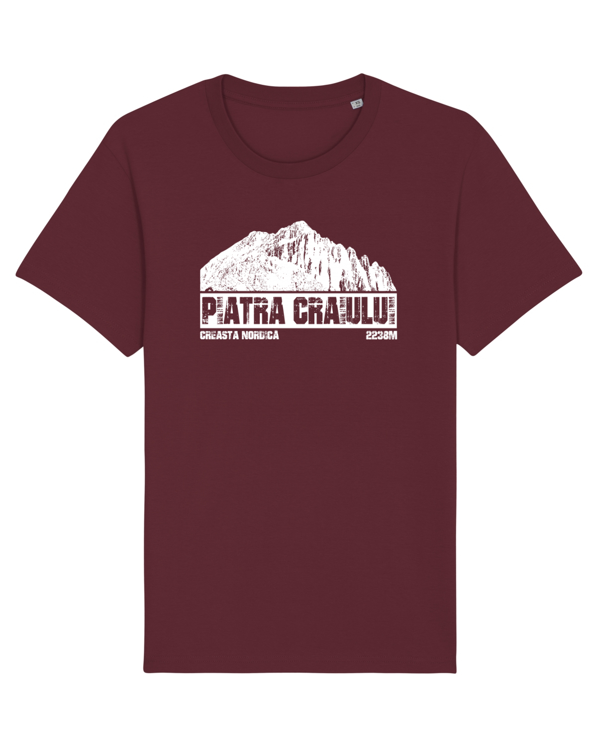 Tricou mânecă scurtă Unisex Rocker Burgundy