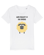 Am facut-o de oaie Tricou mânecă scurtă  Copii Mini Creator