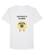 Am facut-o de oaie Tricou mânecă scurtă guler larg Bărbat Skater