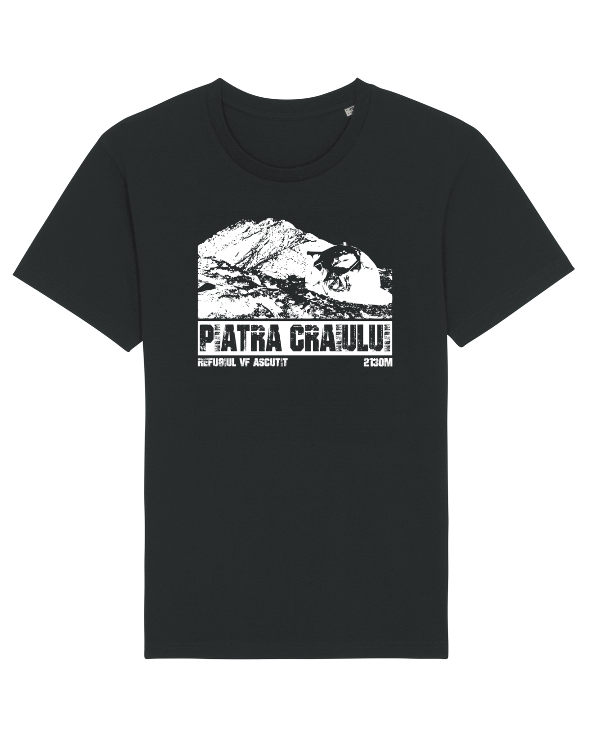 Tricou mânecă scurtă Unisex Rocker Black