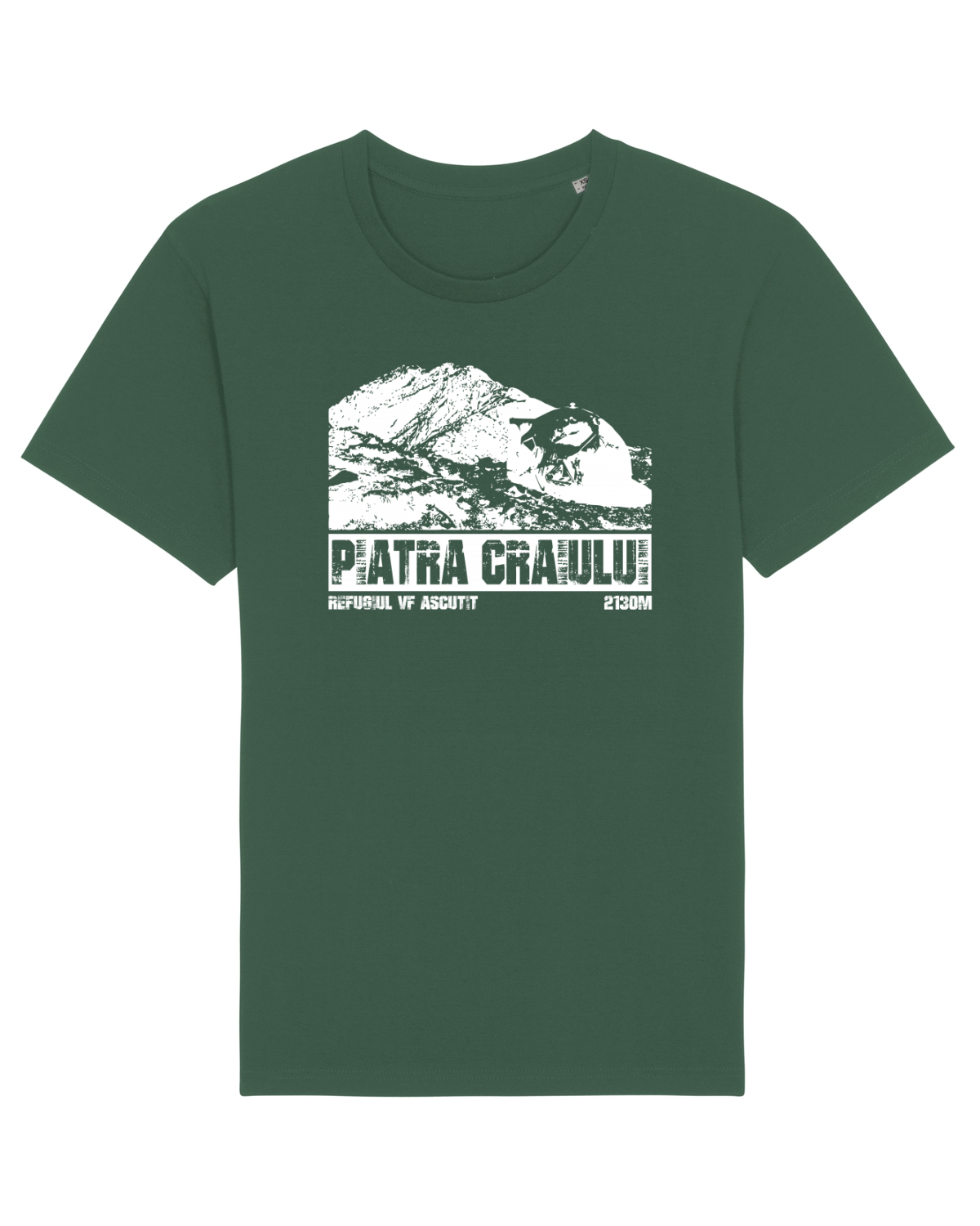 Tricou mânecă scurtă Unisex Rocker Bottle Green