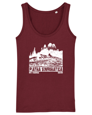Călător în România - Piatra singuratică Burgundy