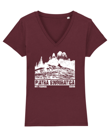 Călător în România - Piatra singuratică Burgundy